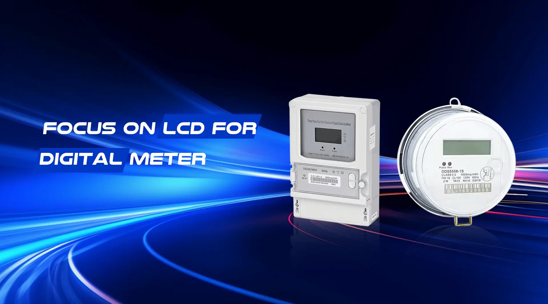 Fornecedor de medidor LCD da China